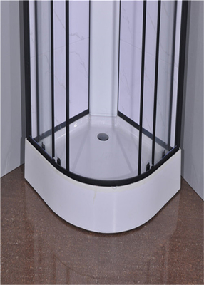 Bathroom Shower Cabins , Shower Units 850 X 850 X 2250 mm. อลูมิเนียมสีดำ