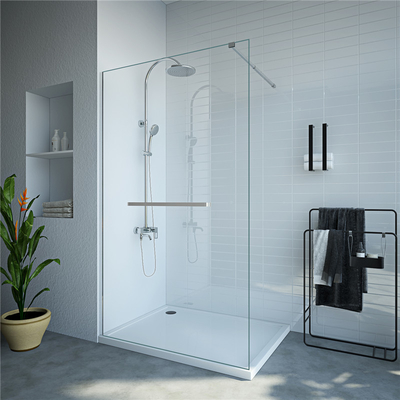 กระจกอาบน้ำป้องกันการระเบิดสำหรับอ่างอาบน้ำยืนฟรี 1200x2000mm