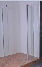 Single Hinged Door Quadrant Shower Enclosures With Double Fixed Panel