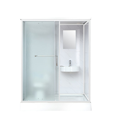 ตู้อาบน้ำ ถาด ABS อะครีลิคสีขาว 1400*1100*2150 มม. อลูมิเนียมสีขาว