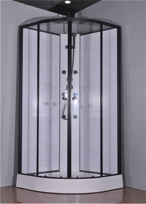 Bathroom Shower Cabins , Shower Units 850 X 850 X 2250 mm. อลูมิเนียมสีดำ