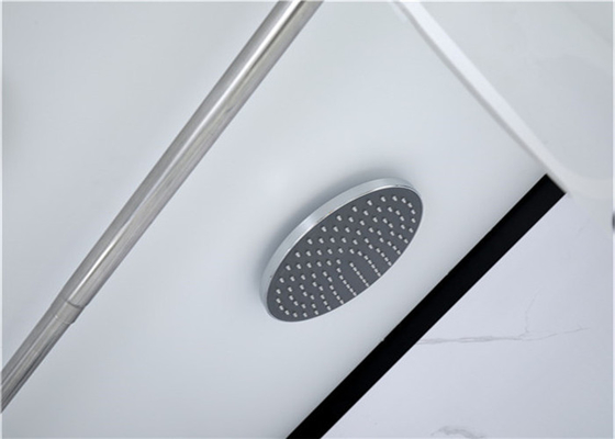ตู้อาบน้ำ ถาด ABS อะคริลิค สีขาว 1700*1200*2150 มม. อลูมิเนียมสีดำ