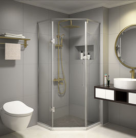 ห้องอาบน้ำฝักบัวมุมเก็บมุมปกติ 900x900mm Dimond รูปร่าง